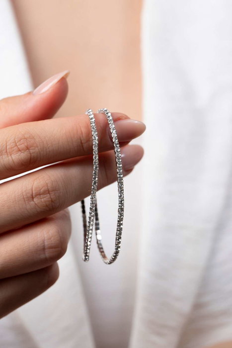 Heliophilia Silver Pulsera de Metal Plateada ELKGC68530G